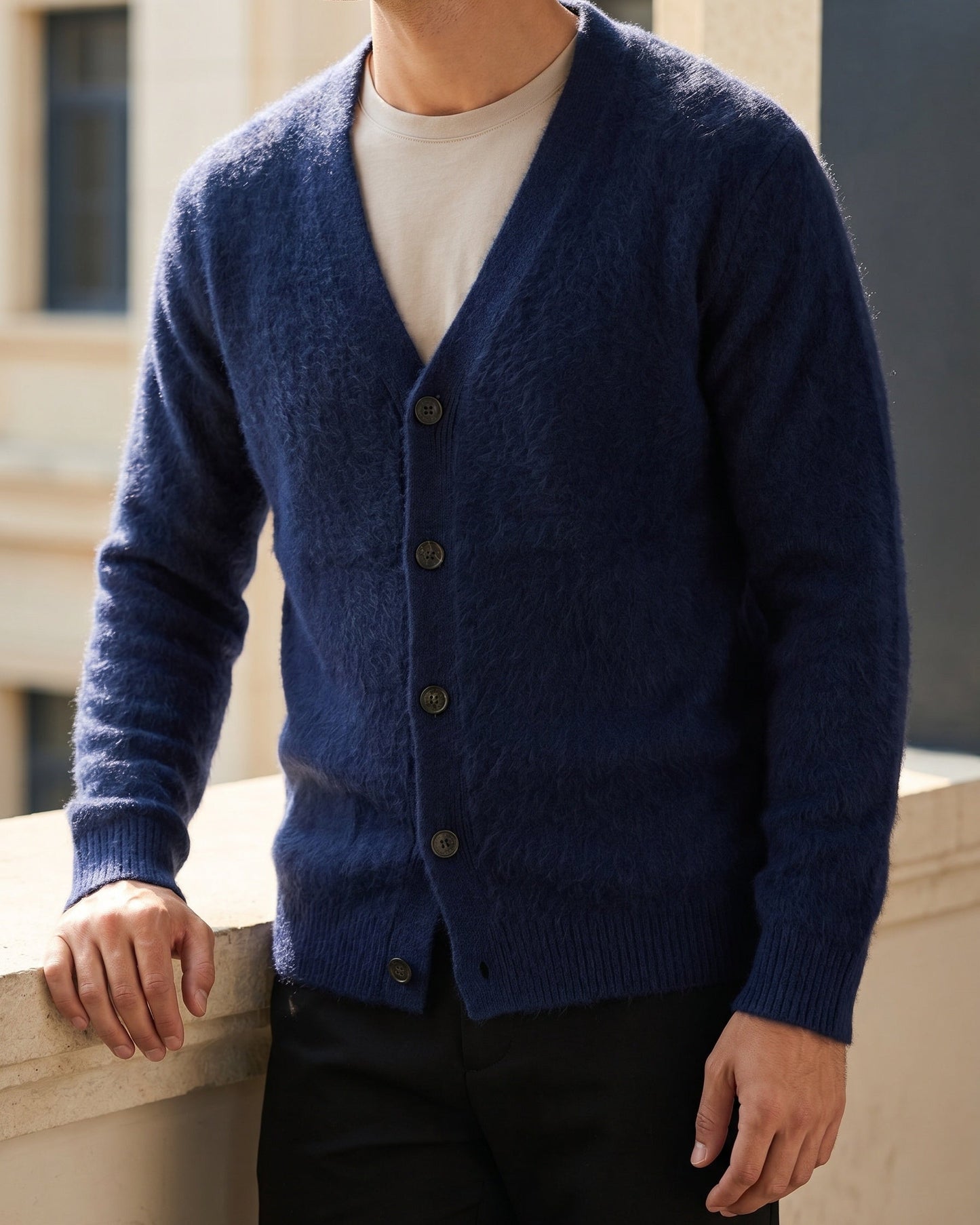 Luciano Mink Cardigan