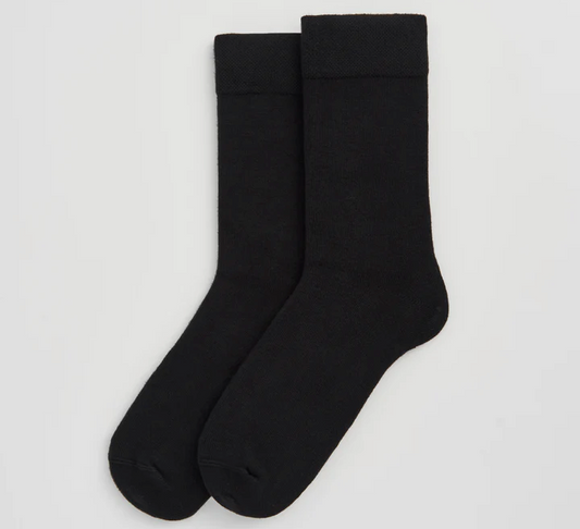 Soft Black Socks
