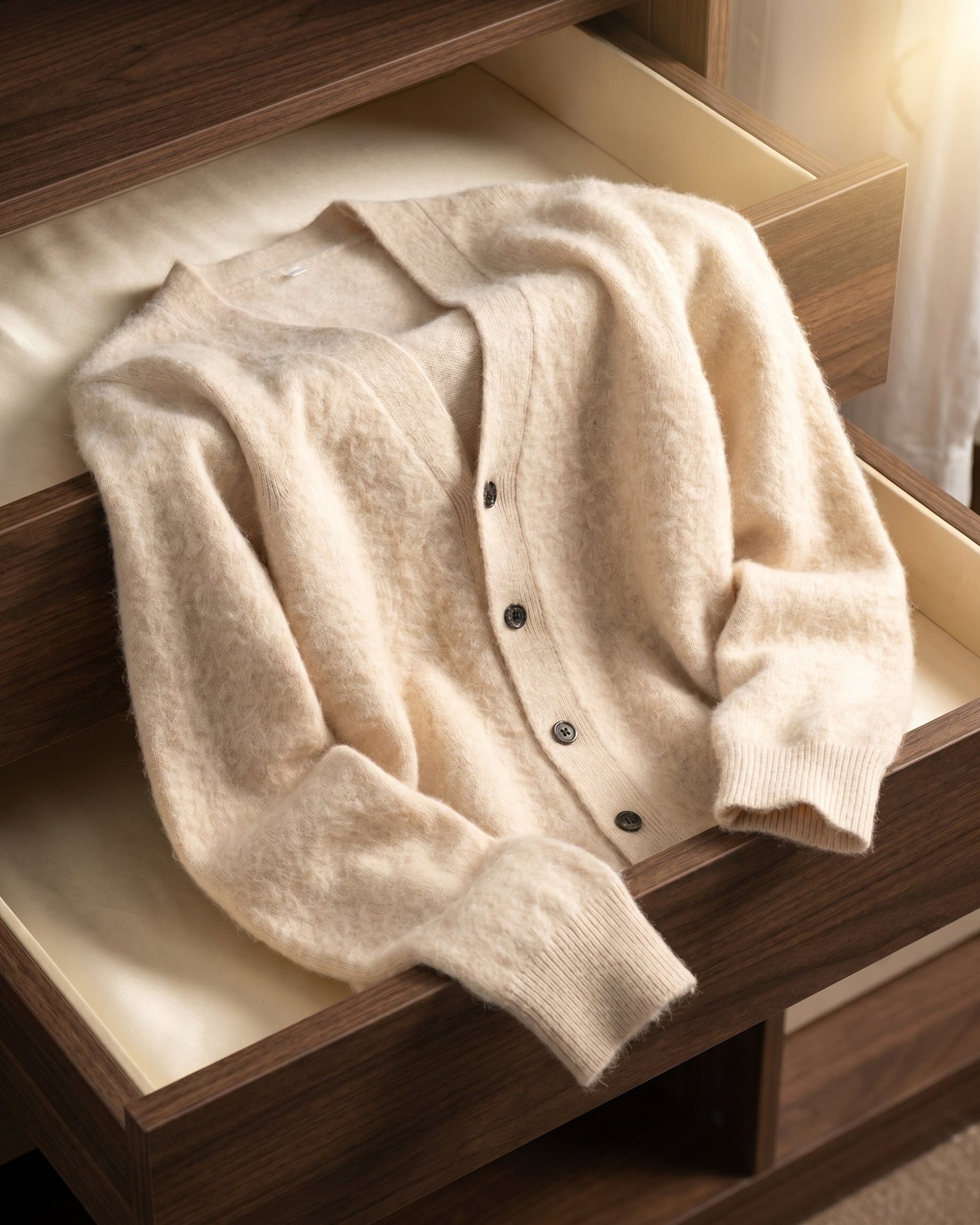 Luciano Mink Cardigan